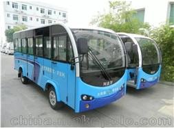 長春14座封閉電瓶觀光車/帶太陽能板的電動觀光車/環(huán)保四輪車圖片