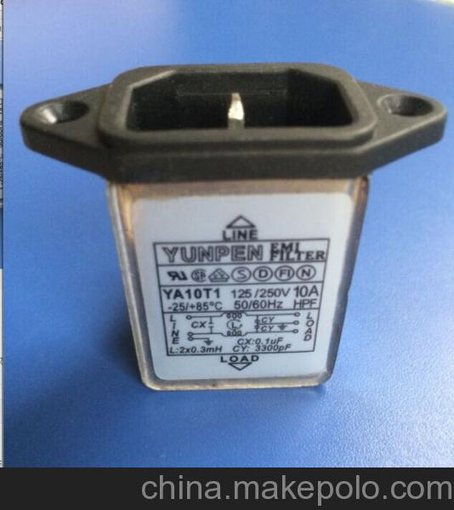 YA03T1   YA06T1  YA10T1   YUNPEN濾波器圖片