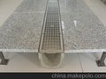 排水沟生产商供应树脂排水沟，户外排水系统，可搭配各种盖板