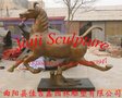 大件马踏飞燕铜雕塑制作 大型铜马 铜雕马 铸铜马  铜像马定制