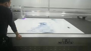 丽捷新款3220Plus石材喷墨打印机印刷速度