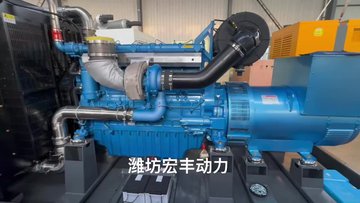 500千瓦发电机 柴油双电源ATS自启动6M33D633E200