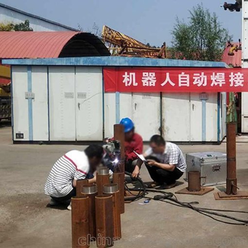 不銹鋼管法蘭自動焊接小車圖片