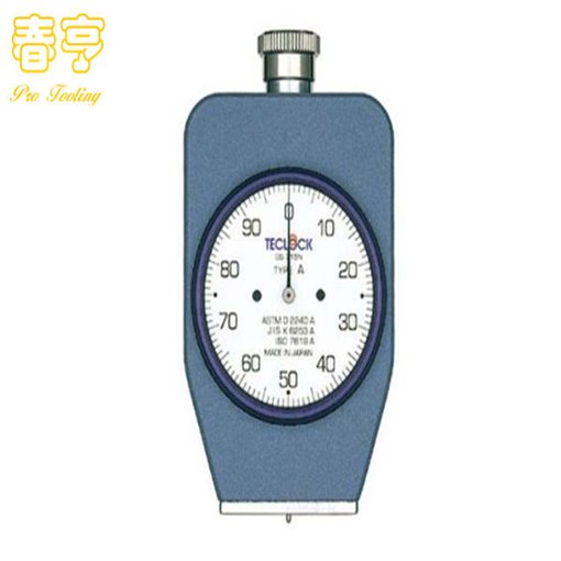 得樂TECLOCK進口橡膠硬度計GS-720R邵氏D型硬度計/原裝正品圖片