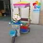 新款动物拉车电动车 广场彩灯遥控玩具车 双人机器人拉车