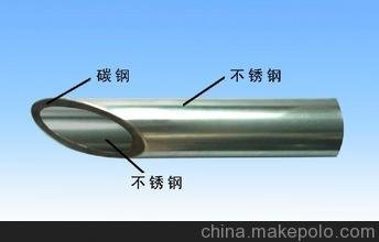 遂寧外復(fù)不銹鋼復(fù)合管 不銹鋼碳素鋼復(fù)合管報(bào)價(jià)圖片