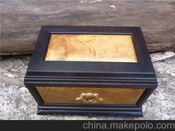 京碧家具廠(chǎng)家直銷(xiāo)金絲楠壽盒/骨灰盒