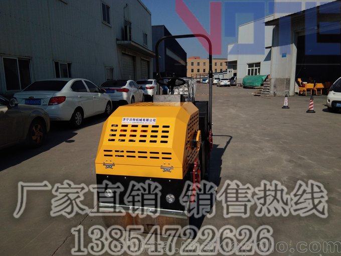 手扶式液壓小型壓路機	小型振動壓路機的重量圖片