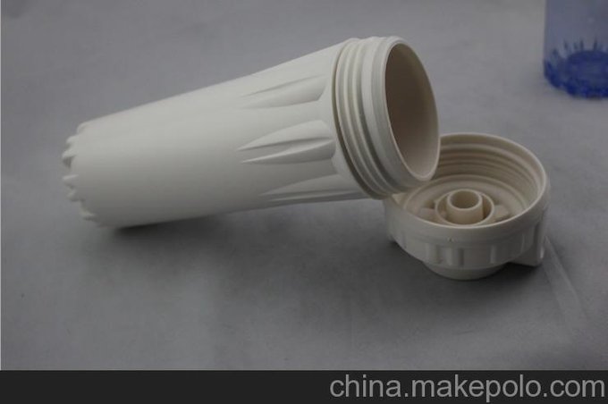 供應(yīng)凈水器濾瓶 10寸濾瓶 2分花濾殼 白色塑料帶密封圈圖片