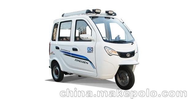 宗申品牌XD3迷你 全封閉摩托三輪車(chē)  方向盤(pán)客運三輪車(chē)圖片