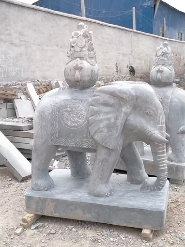 六安定制青石石象認(rèn)準(zhǔn)嘉祥縣強(qiáng)龍石雕圖片