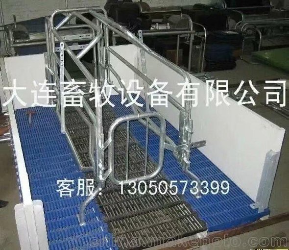 錦州母豬產(chǎn)仔豬保育床鑄鐵塑料漏糞地板 母豬仔豬育肥豬食料槽圖片