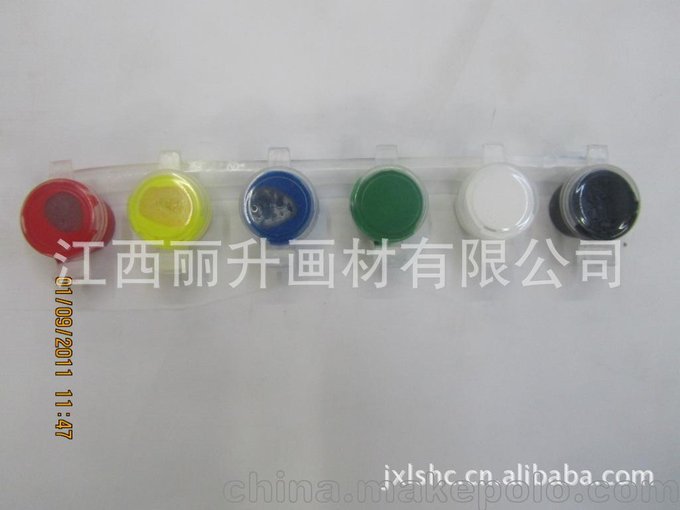 批發(fā)丙烯顏料，水性顏，水彩顏料，聯(lián)體顏料，手指畫(huà)顏料，臉彩。圖片