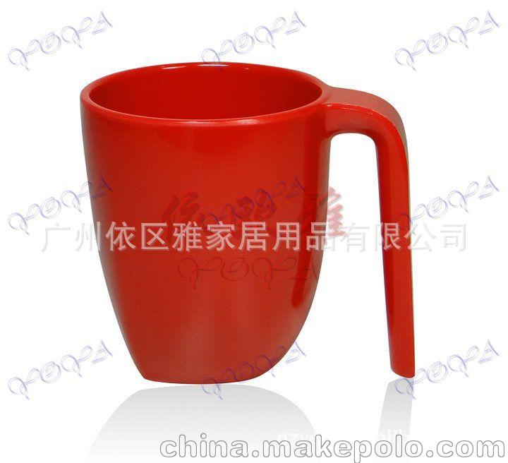 美耐皿仿瓷密胺七彩韓式酷杯 個性杯 創意杯 炫彩杯