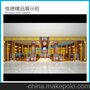 厂家定制 高档参茸展柜制作 冬虫夏草展示架 滋补品展柜