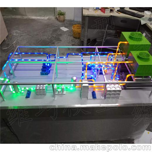 空调制冷回路系统模型冷冻站模型冷水机组循环水教学模型