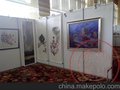 上海展览铝料租赁，画展挂画展板铝材出租供应