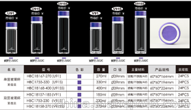 万象双层玻璃杯 新款礼品定制LOGO HBC18158-270 V91SS