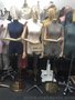 女装店展架上墙 吊架 服装店展示架壁挂式 服装店墙上架厂家定制