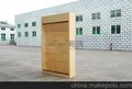 供应柜族展示木纹层板展示柜台，木纹配件柜厂家定做