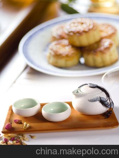 廠家直銷 高檔茶具 一壺兩杯瑞雪豐年 高檔中秋節(jié)日禮品批發(fā) 定窯圖片