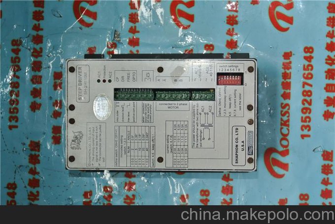STEP DRIVER SH-2H110M美國(guó)斯達(dá)特步進(jìn)電機(jī)驅(qū)動(dòng)器圖片