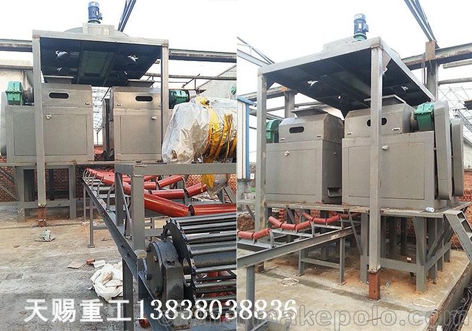 對輥擠壓造粒機廠家直銷 造粒機工作原理  有機肥料生產線設備圖片