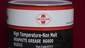 600度超高溫潤滑脂METALUB-BG600