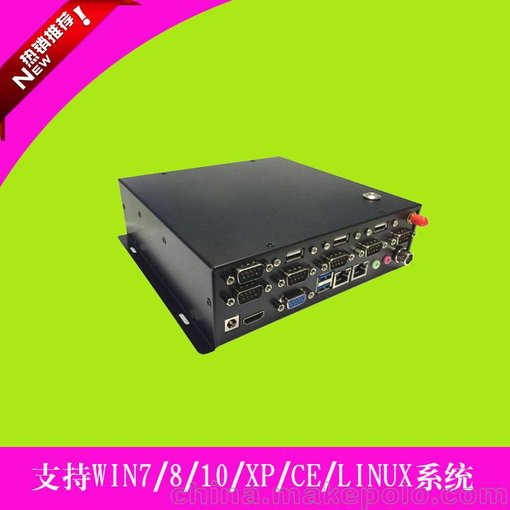 無(wú)風(fēng)扇工控小微型電腦迷你主機J1900臺式minipc HTPC圖片