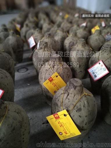 圣玫 平陰玫瑰原漿酒 玫瑰窖藏老壇 53度  500ml  五年陳圖片