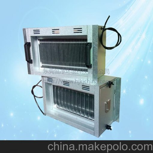 管道式空氣凈化器 風(fēng)道電子集塵器除PM2.5 99%殺菌除異味圖片