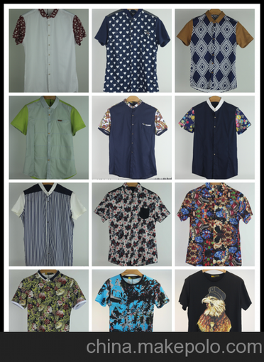 網(wǎng)上服裝品牌男裝T恤批發(fā)圖片
