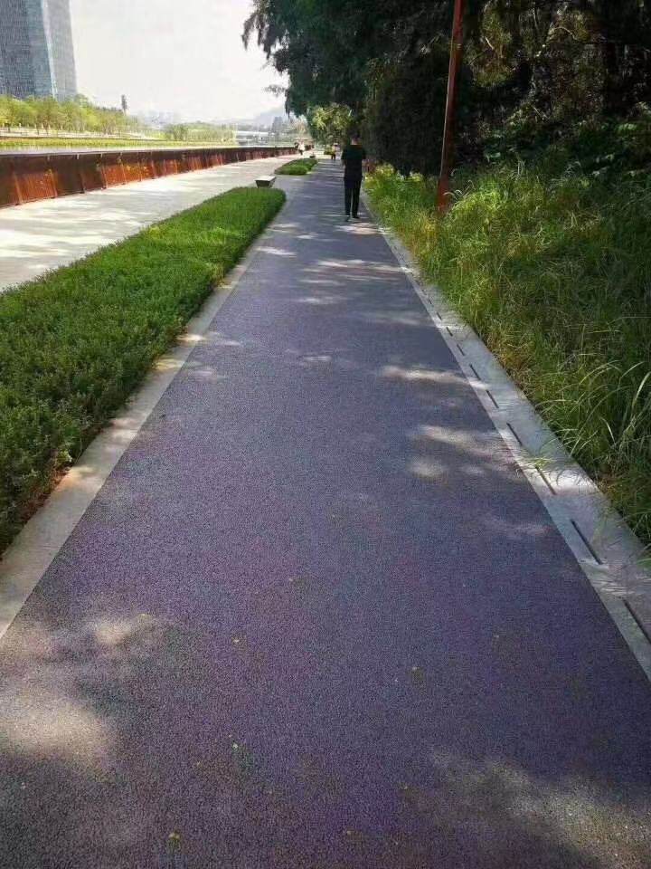 鞍山千山彩色防滑路面施工價格