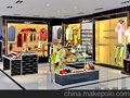 厂家定制 各类服装展柜 精品男装展示柜 专业展柜制作厂