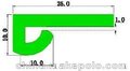 垫条 PE衬条 超高分子聚乙烯耐磨条K2009R  厂家直销