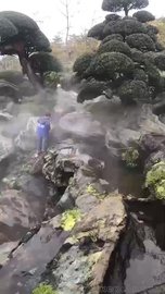 园林大型英德石假山案例 广东大英石原产地批发