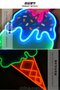 丽雨LED柔性霓虹甜筒造型
