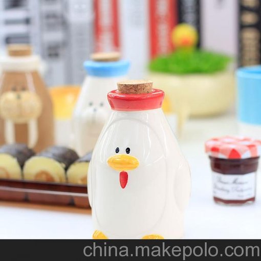 極地動物調(diào)味瓶 廚房用品 創(chuàng)意調(diào)味瓶 陶瓷套裝調(diào)料罐圖片