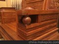 财源滚滚直脚沙发/中国品牌/红木家具找雍王府