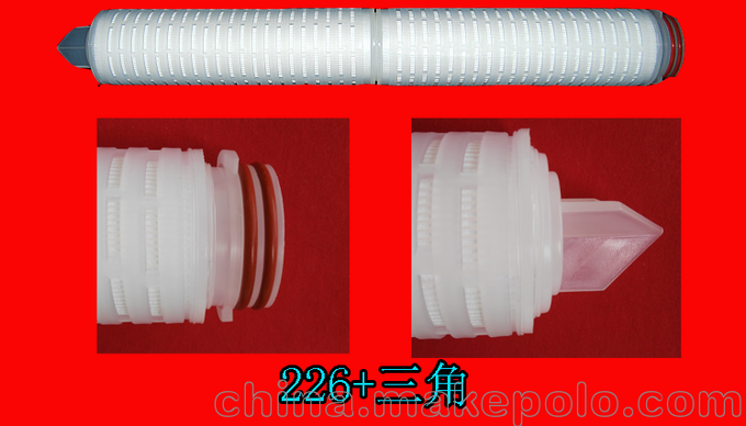 優(yōu)質(zhì)20寸折疊濾芯pp微孔過濾芯平頭精密過濾器濾芯0.22微米圖片