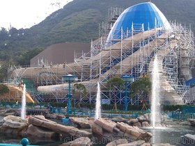 香港海洋公园铝合金超高脚手架
