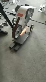 手推式砂带机 钢板打磨机  焊缝打磨机