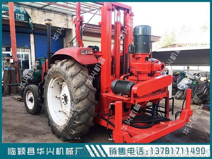 車載式4寸正反打井機 小型反循環(huán)打井機圖片