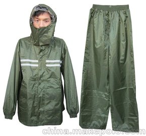 新款YY-04J綠分體雨衣