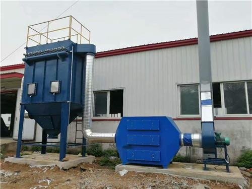 宜興活性炭環(huán)保吸附箱 空氣凈化成套設備圖片