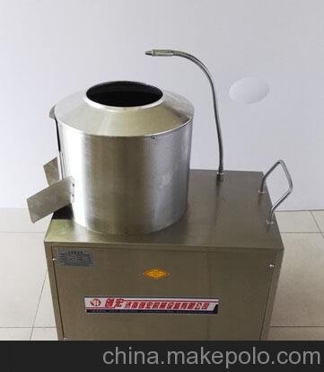 廠家熱銷土豆磨皮機，高質(zhì)量土豆脫皮機，耐用土豆去皮機，馬鈴薯削皮-創(chuàng)宏圖片