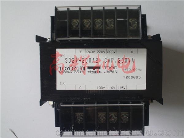 原裝進(jìn)口日本豐澄電機(jī)TOYOZUMI變壓器TZ11-005A圖片
