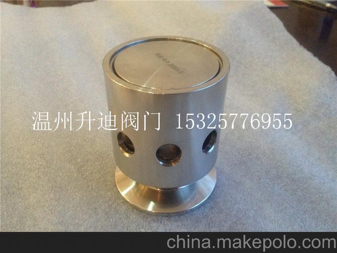 衛(wèi)生級真空呼吸排氣閥安全閥 不銹鋼法蘭安全閥快裝圖片
