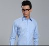 广州男装职业装衬衣定做订制工作服衬衣定制男装新款免烫衬衣