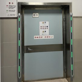 MR核磁室用雙立柱式智能鐵磁探測系統，金屬探測儀高靈敏度調節